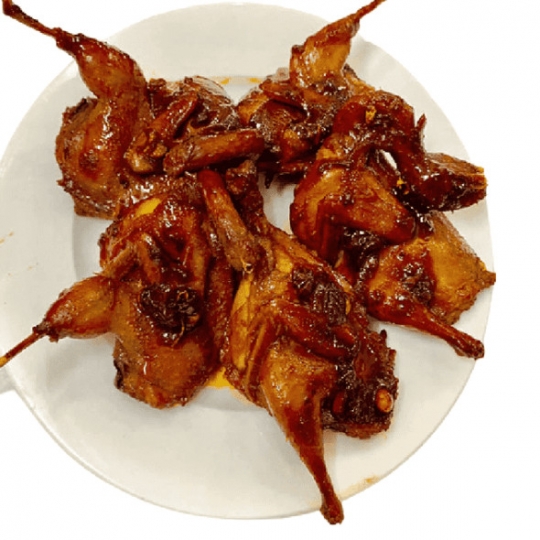 Chim cút chiên bơ